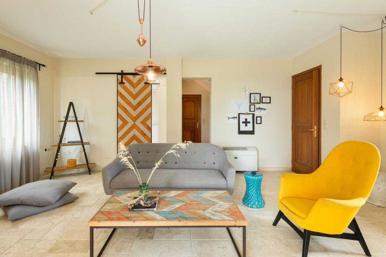 Villa Louise, Trani Ammouda #Feelslikehome Ormos Panagias Exteriör bild